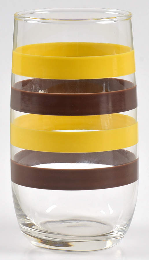 Minion Brown Glassware Tall Tumbler by Paden City-1