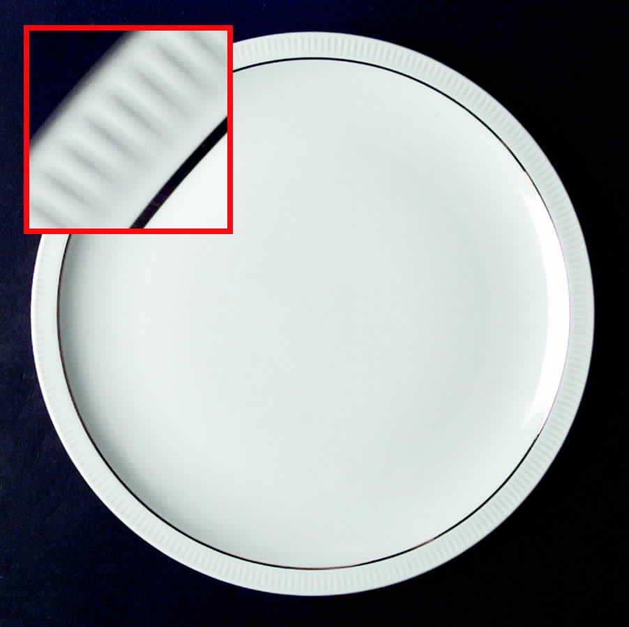 Gold Line Dinner Plate by Prisma-1
