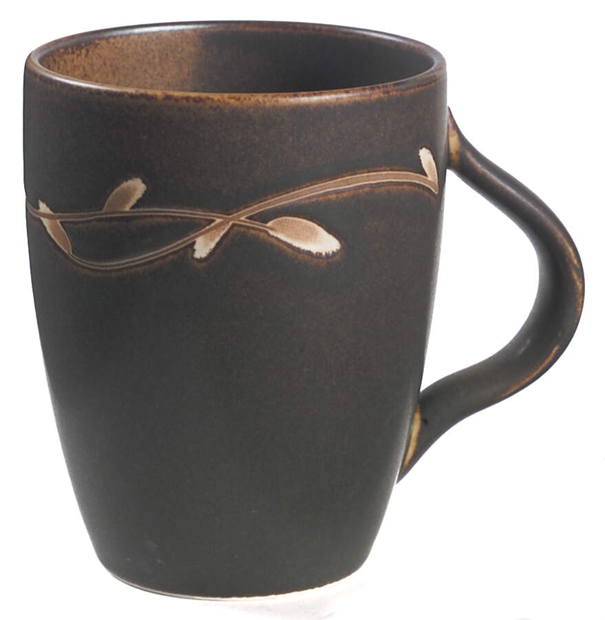 Willow Brown Mug by Pottery Barn China-1