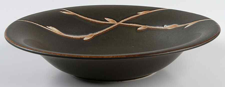 Willow Brown Coupe Soup Bowl by Pottery Barn China-1