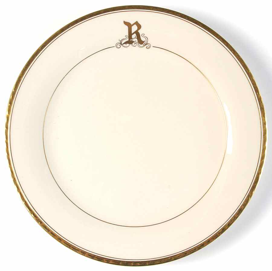 Reflection (Monograms) Dinner Plate by Pickard-1
