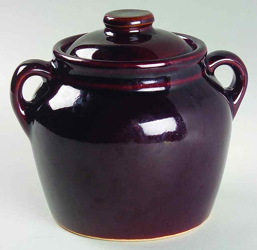 PFA28 Small Bean Pot & Lid by Pfaltzgraff-1