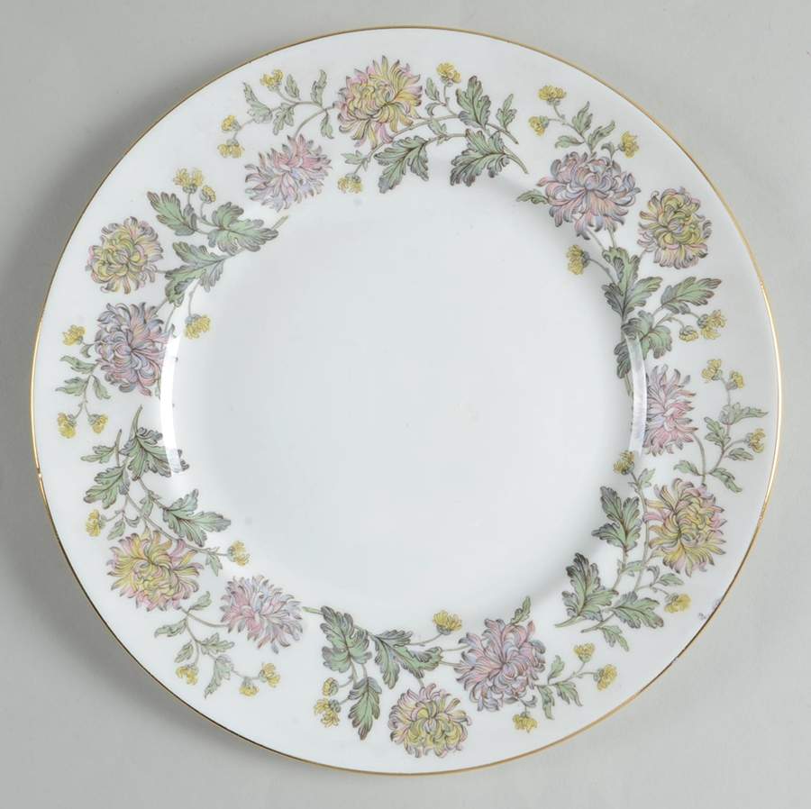 Chrysanthemum Luncheon Plate by Paragon-1