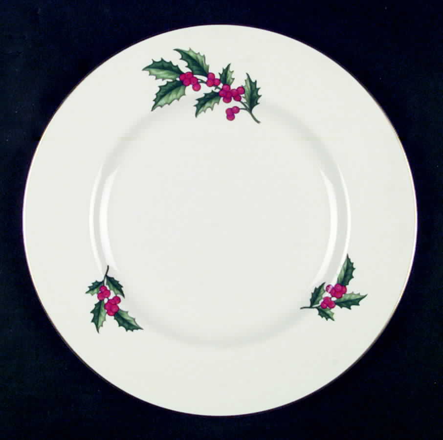 Holly Dinner Plate by Pickard-1