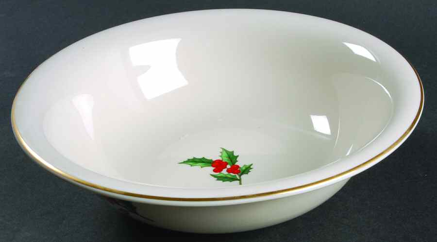 Holly 9" Round Vegetable Bowl by Pickard-1