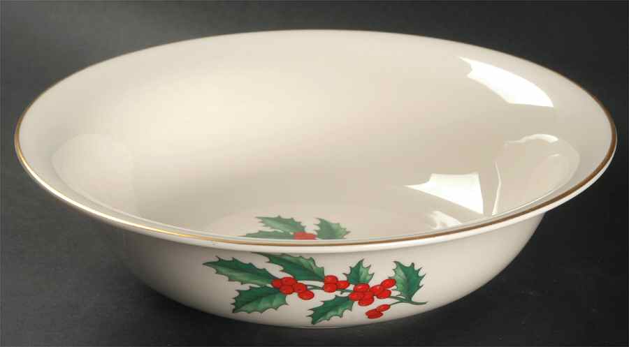Holly 9" Salad Serving Bowl by Pickard-1