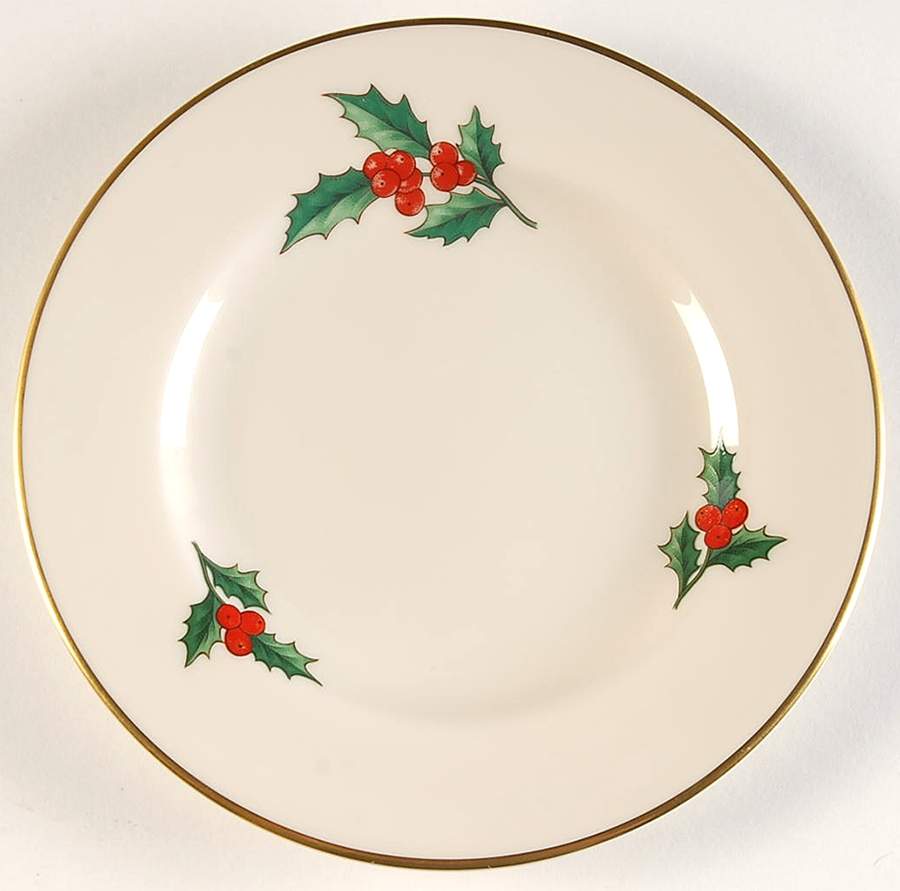 Holly Bread & Butter Plate by Pickard-1