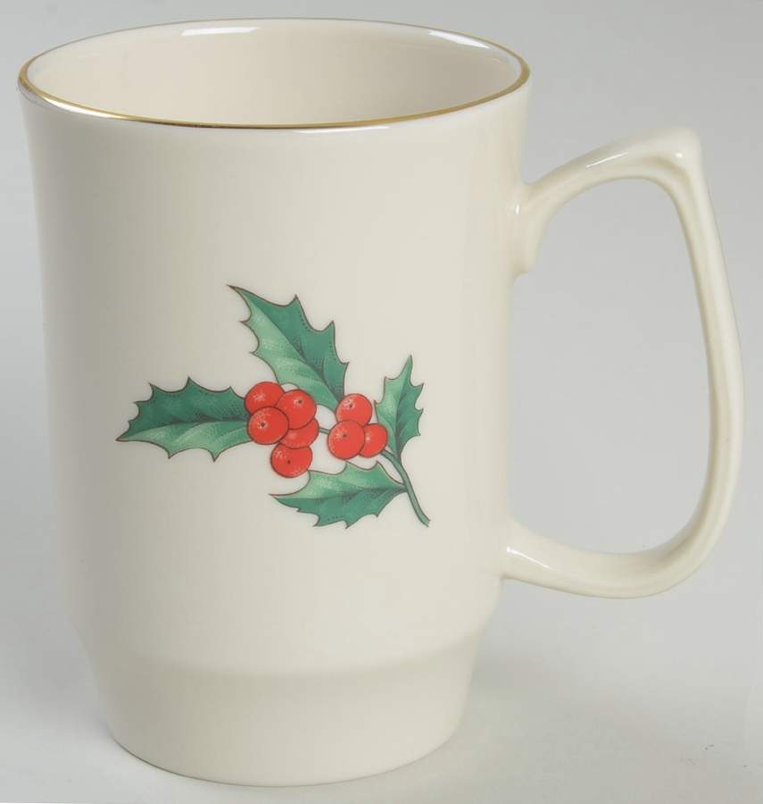Holly Classic Accent Mug by Pickard-1