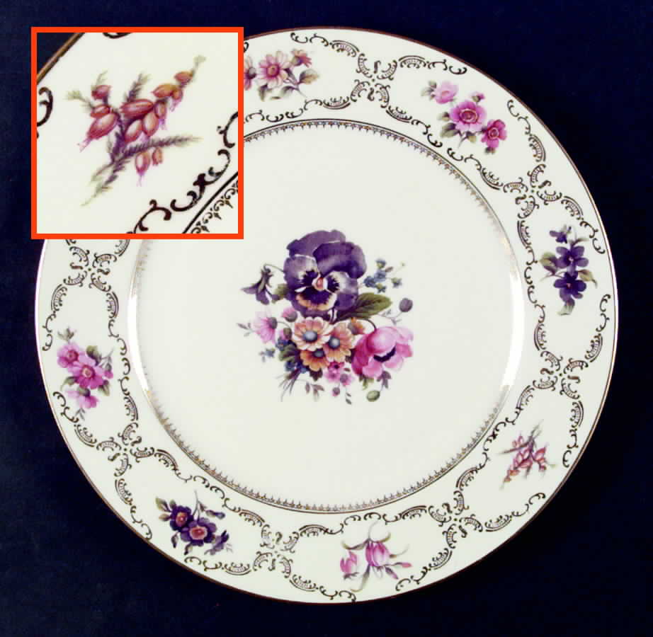 PUL5 Dinner Plate by Pfeiffer & Lowenstein-1