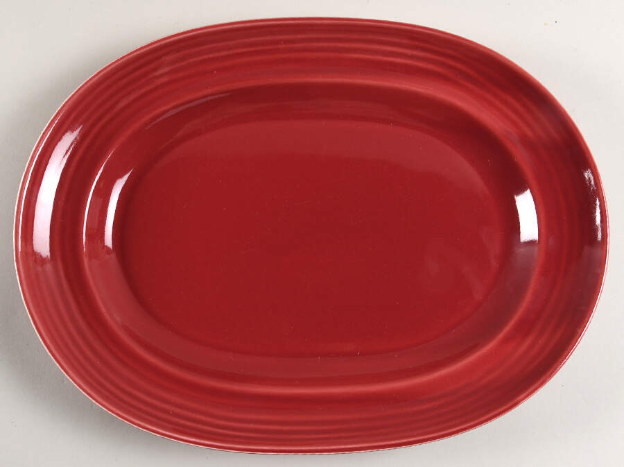 Festival Mauve 13" Oval Serving Platter by Pier 1-1