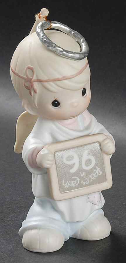 Annual Christmas Figurine Peace On Earth...Anyway - Boxed by Precious Moments-1