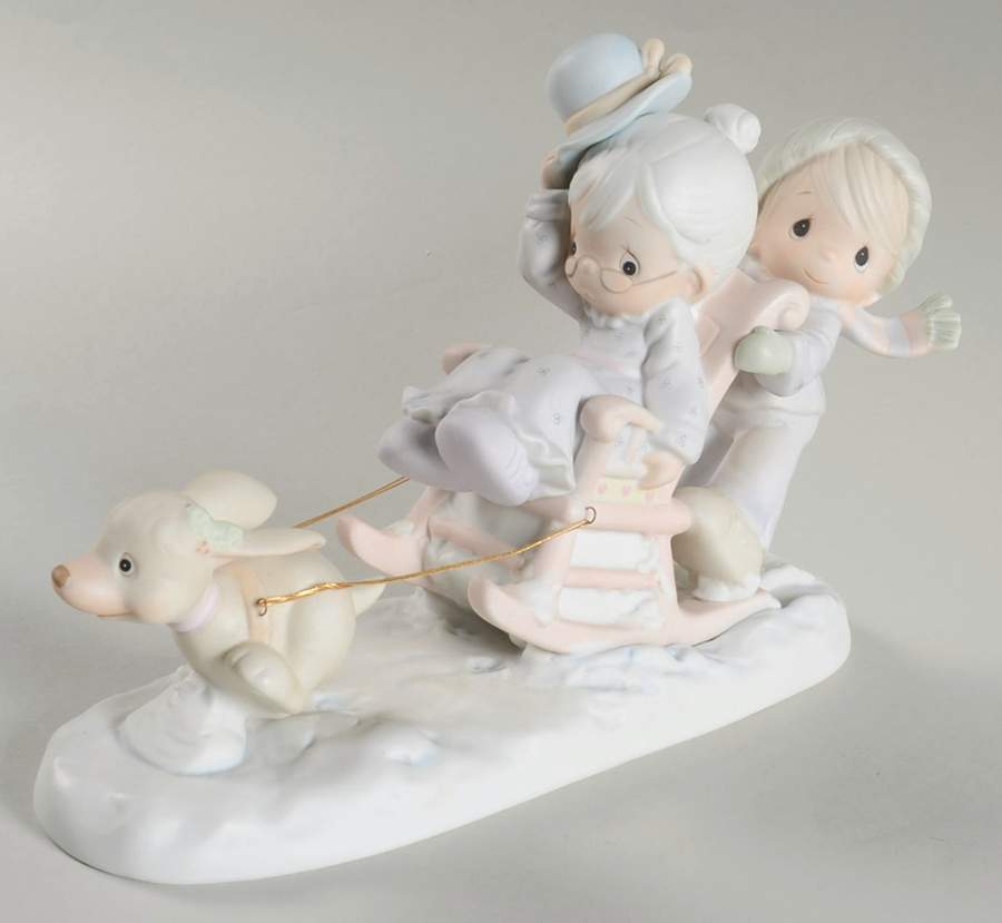 Oh What Fun It Is To Ride Cedar Tree-Oh What Fun It Is To Ride - Cedar Tree Trademark With Box by Precious Moments-1