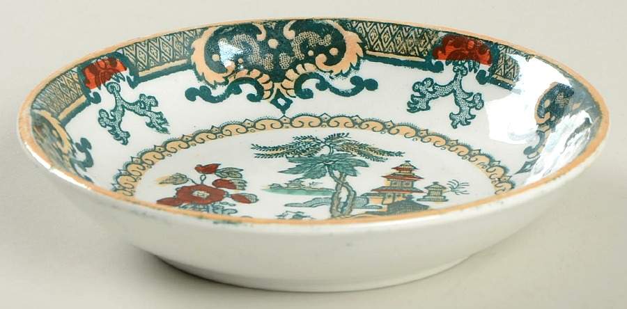 Pekin Fruit/Dessert (Sauce) Bowl by Petrus Regout & Co-1