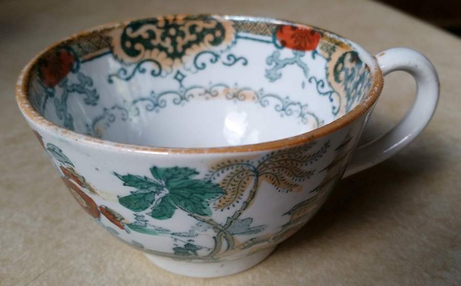 Pekin Footed Cup by Petrus Regout & Co-1