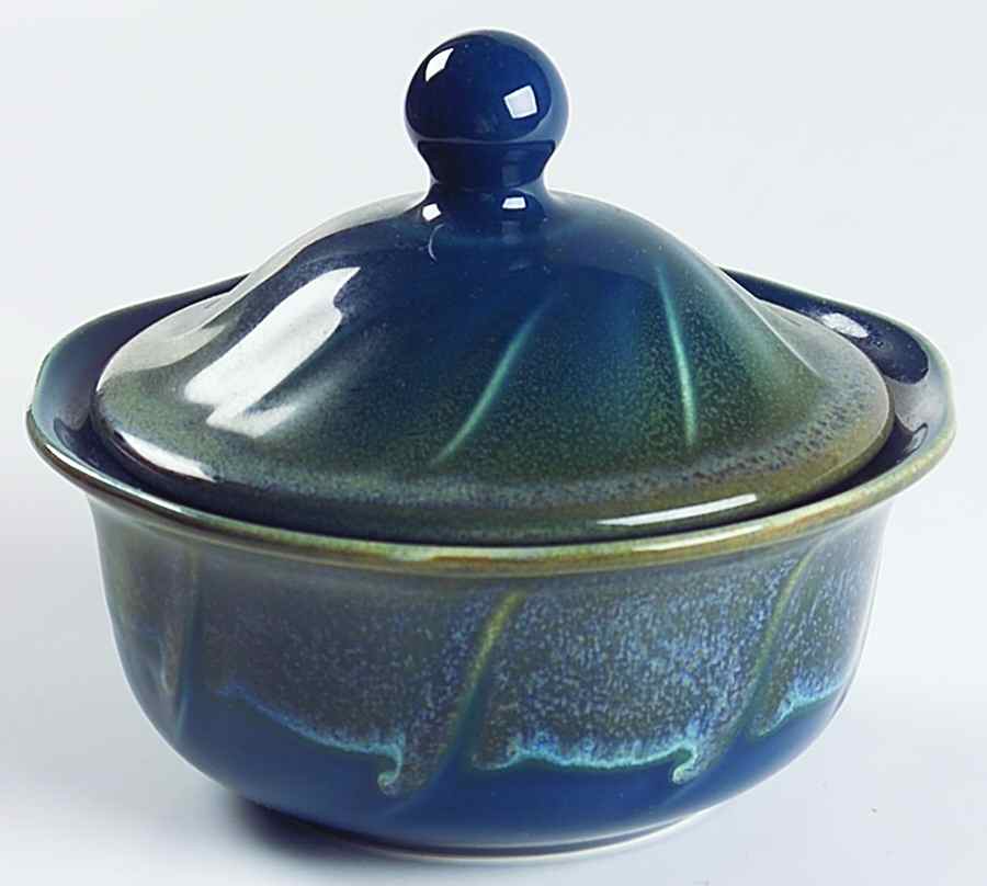 Salerno Sugar Bowl & Lid by Pfaltzgraff-1
