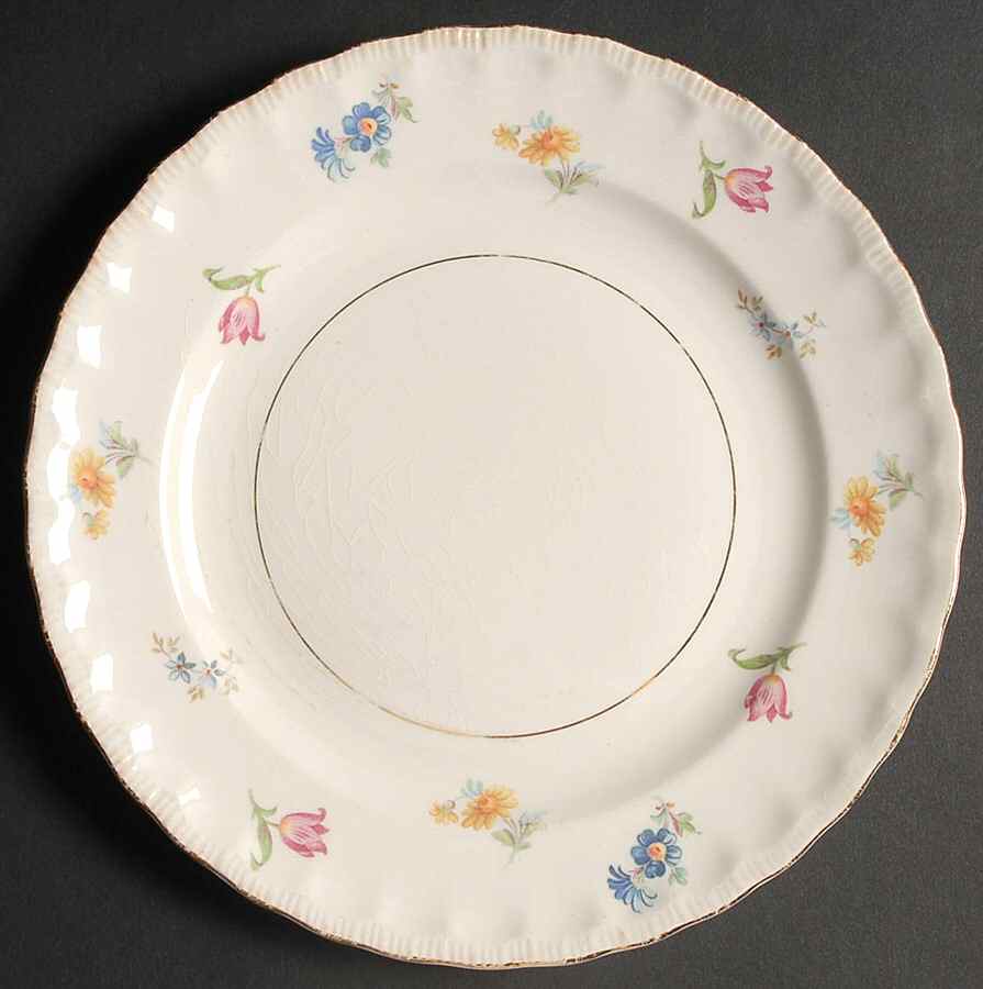 Revere (Smooth Gold Trim) Salad Plate by Pope Gosser-1