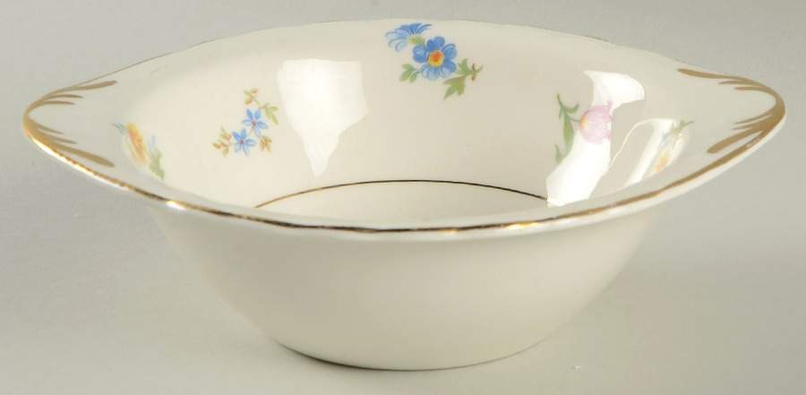 Revere (Smooth Gold Trim) Lugged Cereal Bowl by Pope Gosser-1