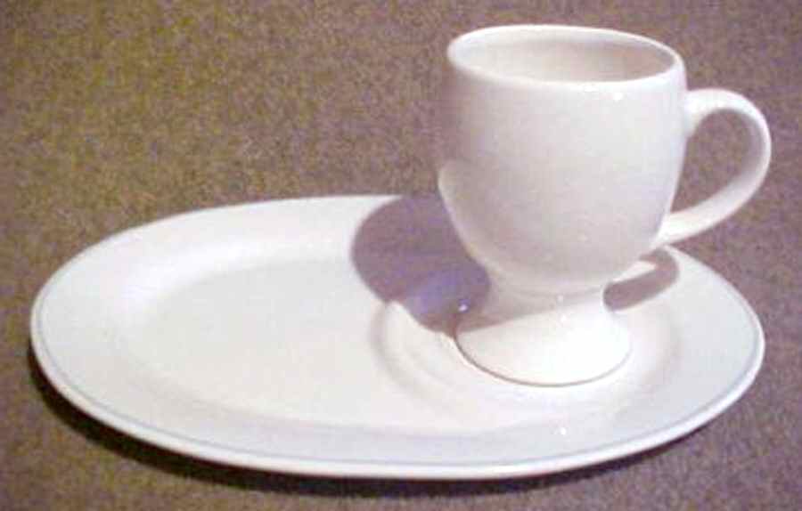 PFA29 Snack Plate & Cup Set by Pfaltzgraff-1