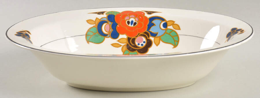 POP133 10" Oval Vegetable Bowl by Pope Gosser-1