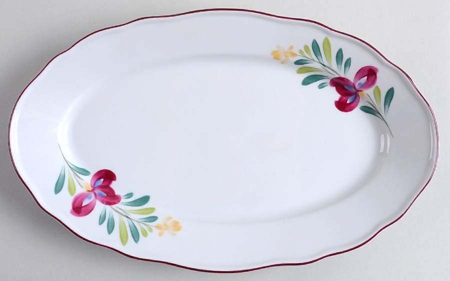 Marbella 12" Oval Serving Platter by Porsgrund-1