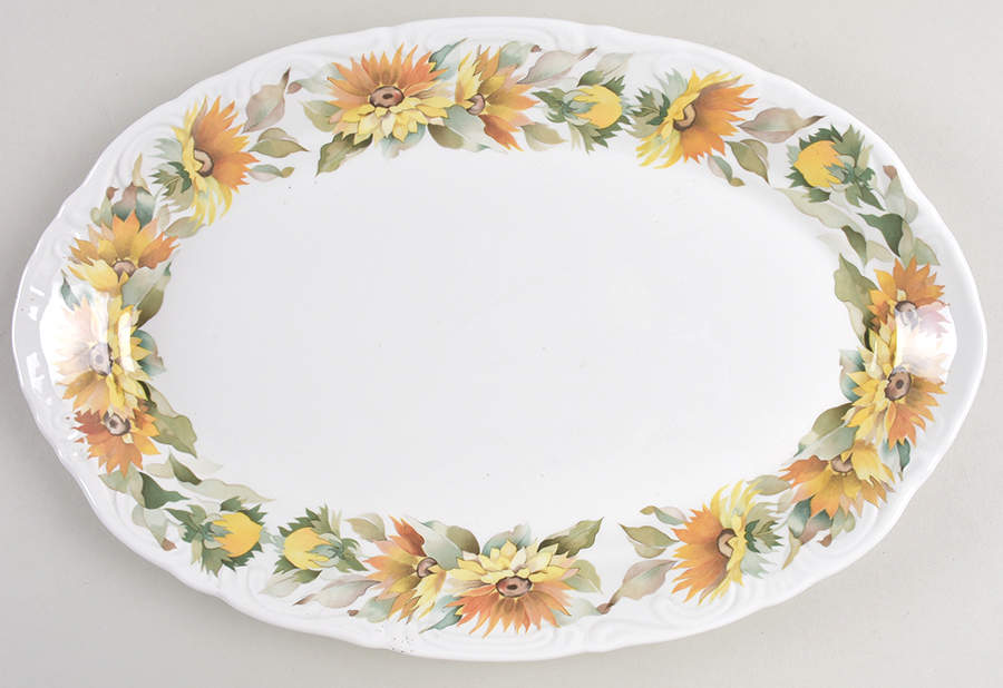 Castilla 12" Oval Serving Platter by Pontesa-1