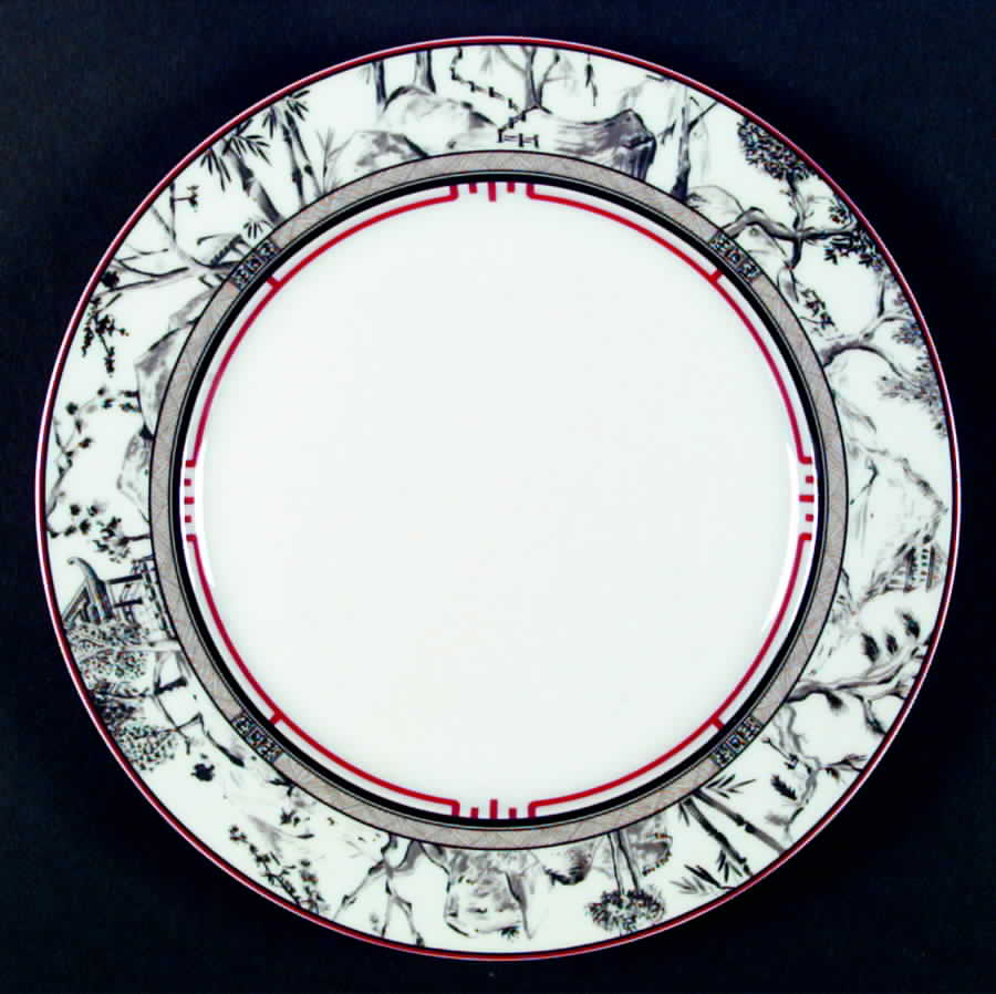 Ombre De Chine Dinner Plate by Puiforcat-1