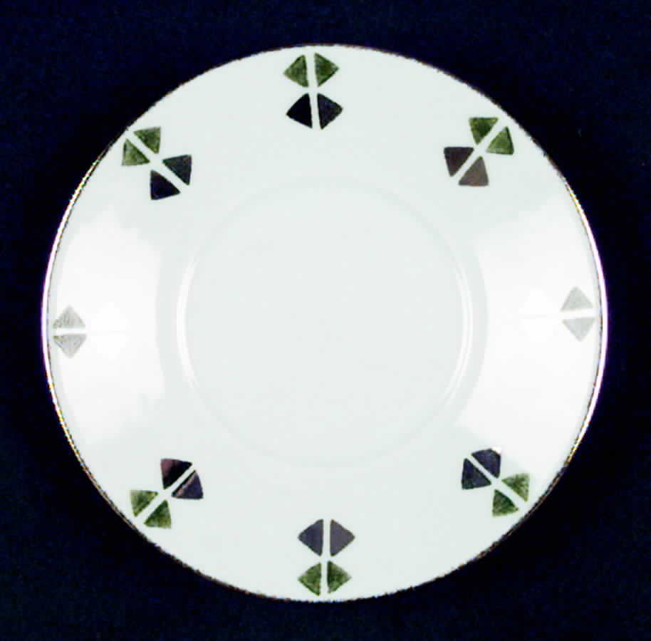 Trocadero Green Saucer by Puiforcat-1