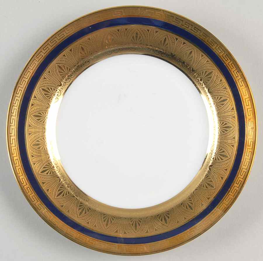Ramses II Bread & Butter Plate by Porcelaine Lafarge-1