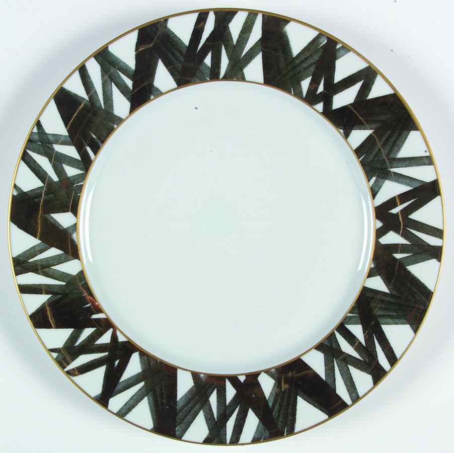 Foret Gold Dinner Plate by Puiforcat-1