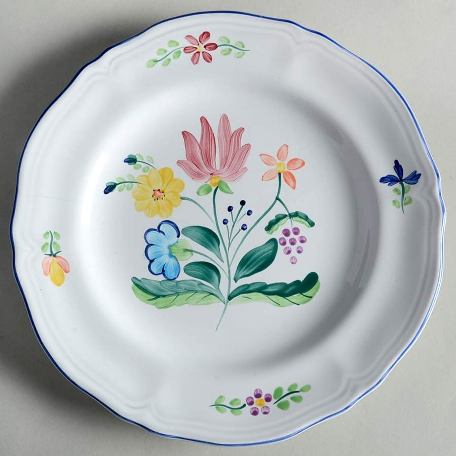Bouquet Salad Plate by Presenttense-1