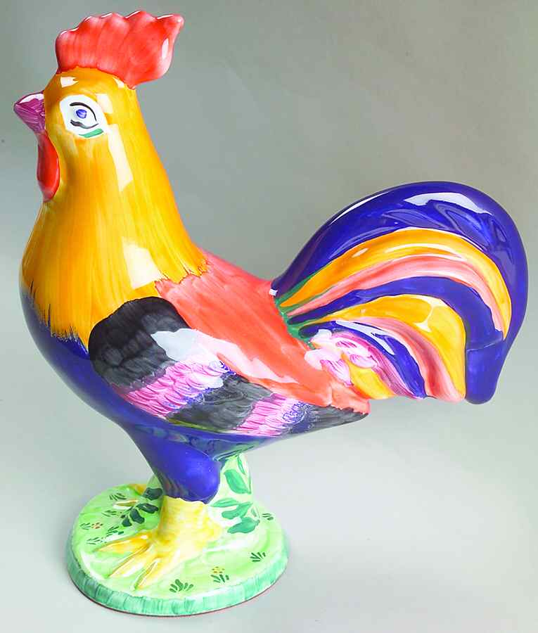 Royal Rooster Large Rooster Figurine by Presenttense-1