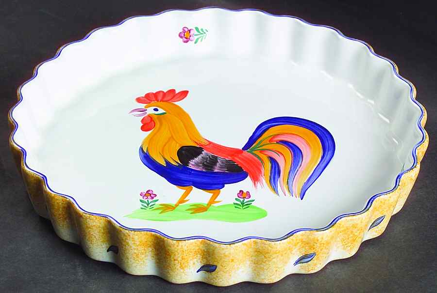 Royal Rooster 9" Quiche by Presenttense-1