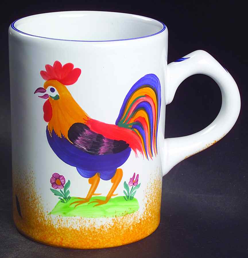 Royal Rooster Mug by Presenttense-1