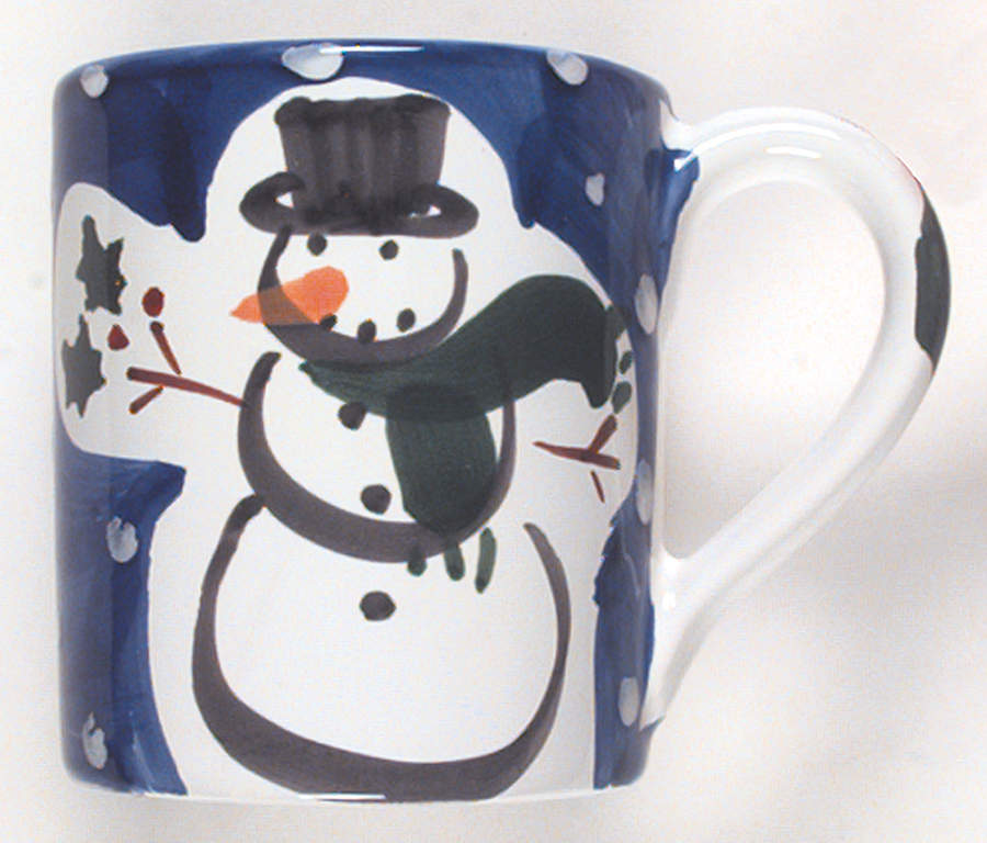 Snowman Mug by Presenttense-1