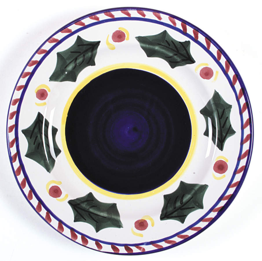 Snowman Luncheon Plate by Presenttense-1