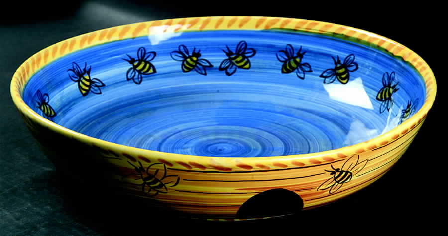 Honey Bee Large Serving Bowl by Presenttense-1