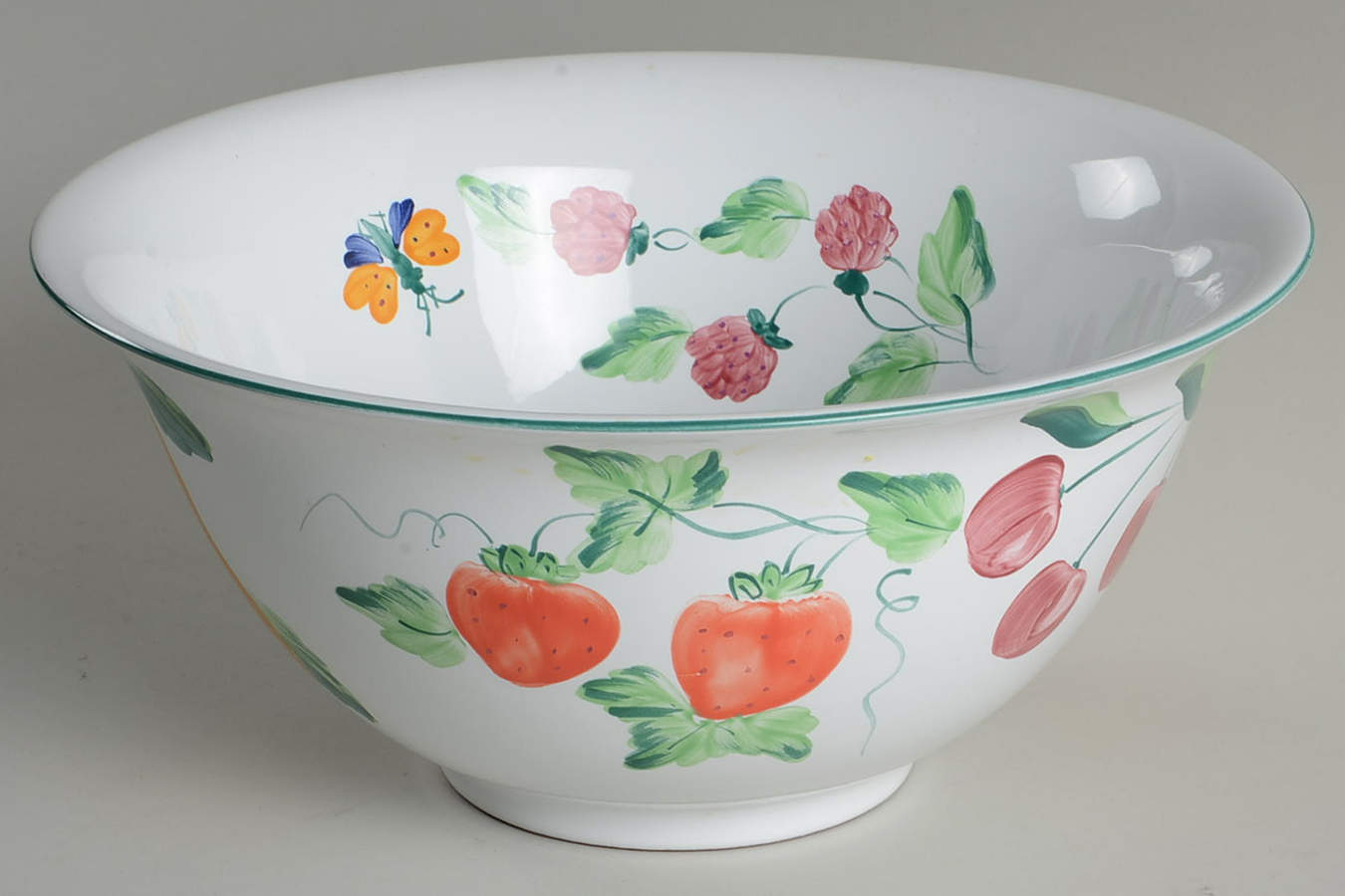 Garden Party 9" Salad Serving Bowl by Presenttense-1