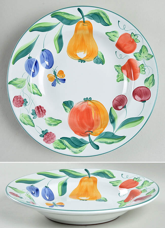Garden Party 9" Soup/Pasta Bowl by Presenttense-1