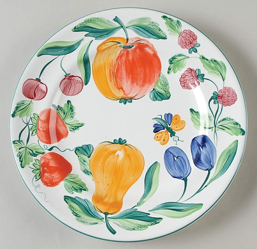 Garden Party Salad Plate by Presenttense-1
