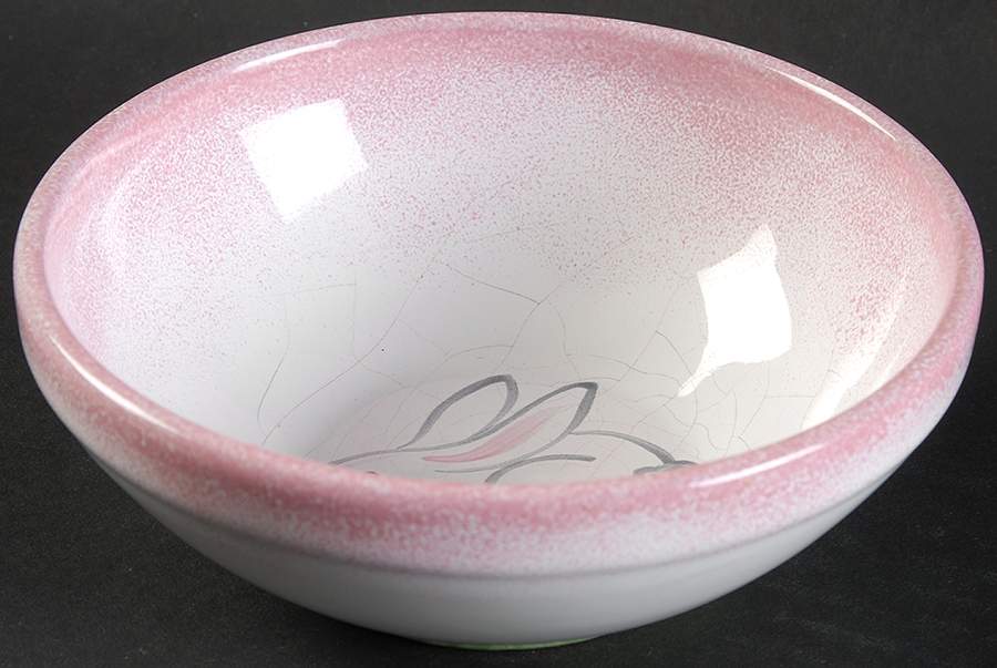 Hippity Hop Pink Child's Bowl by Presenttense-1