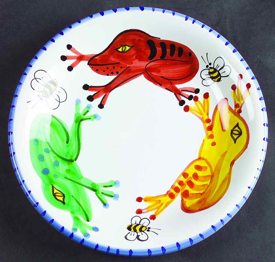 Waterlogged Child's Plate by Presenttense-1