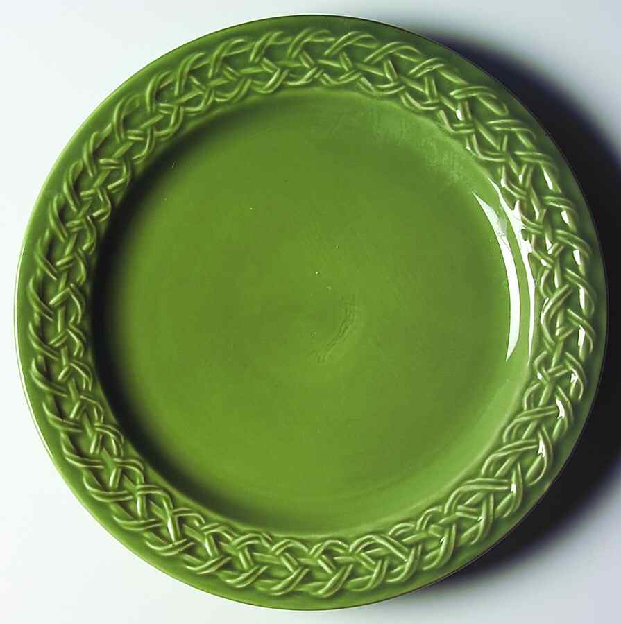 PER16 Green Dinner Plate by Pier 1-1