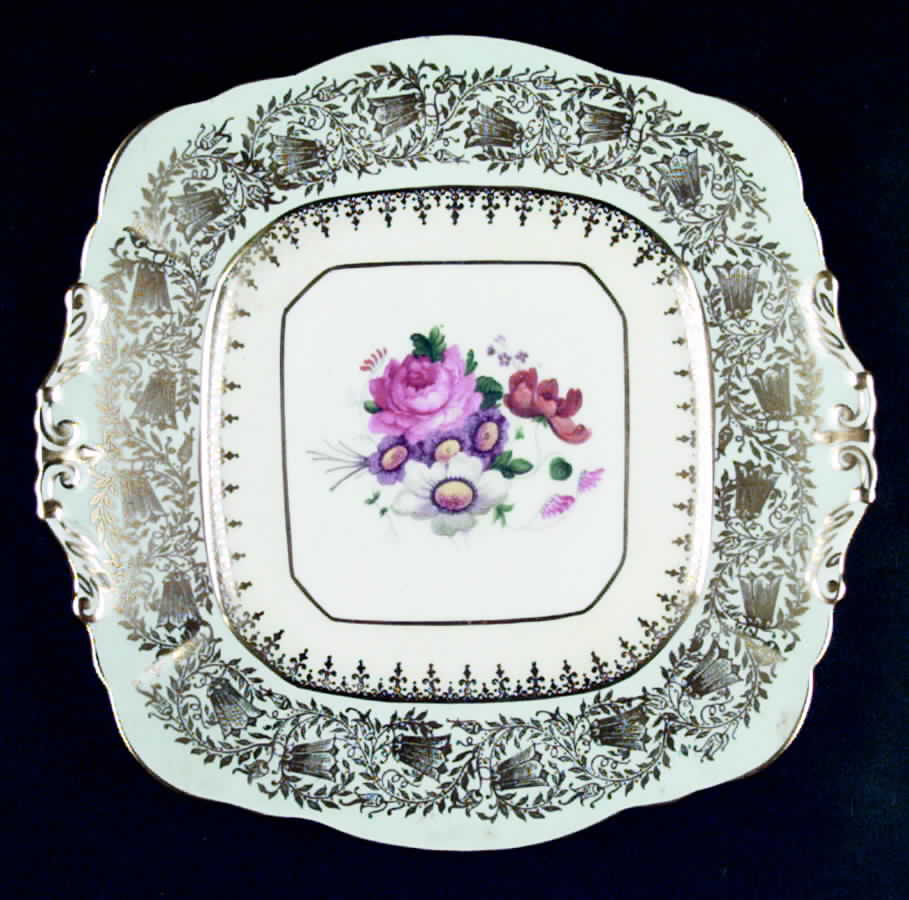 G7994-1 Square Handled Cake Plate by Paragon-1