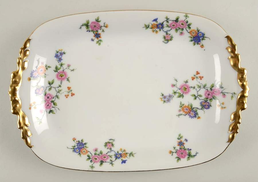 Rheims 14" Rectangular Serving Platter by Jean Pouyat-1