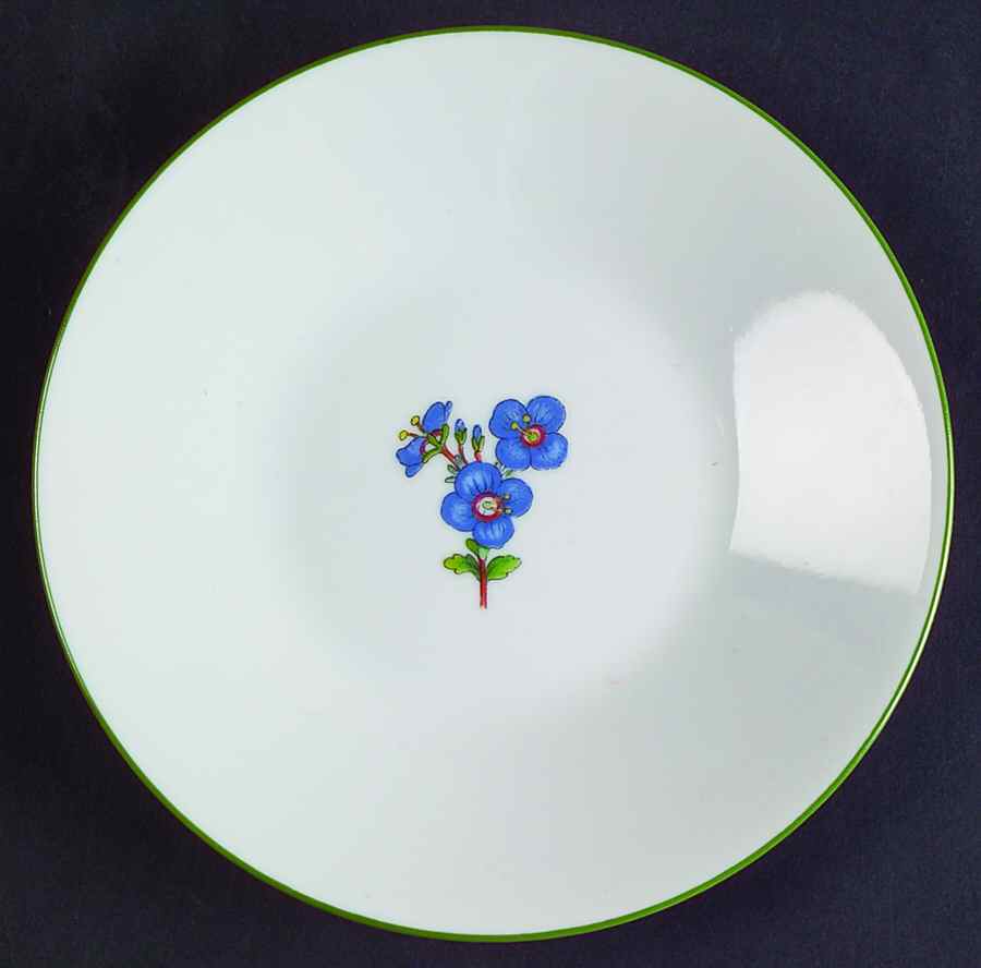 Mountain Flower Series Saucer for Flat Demitasse Cup by Porsgrund-1