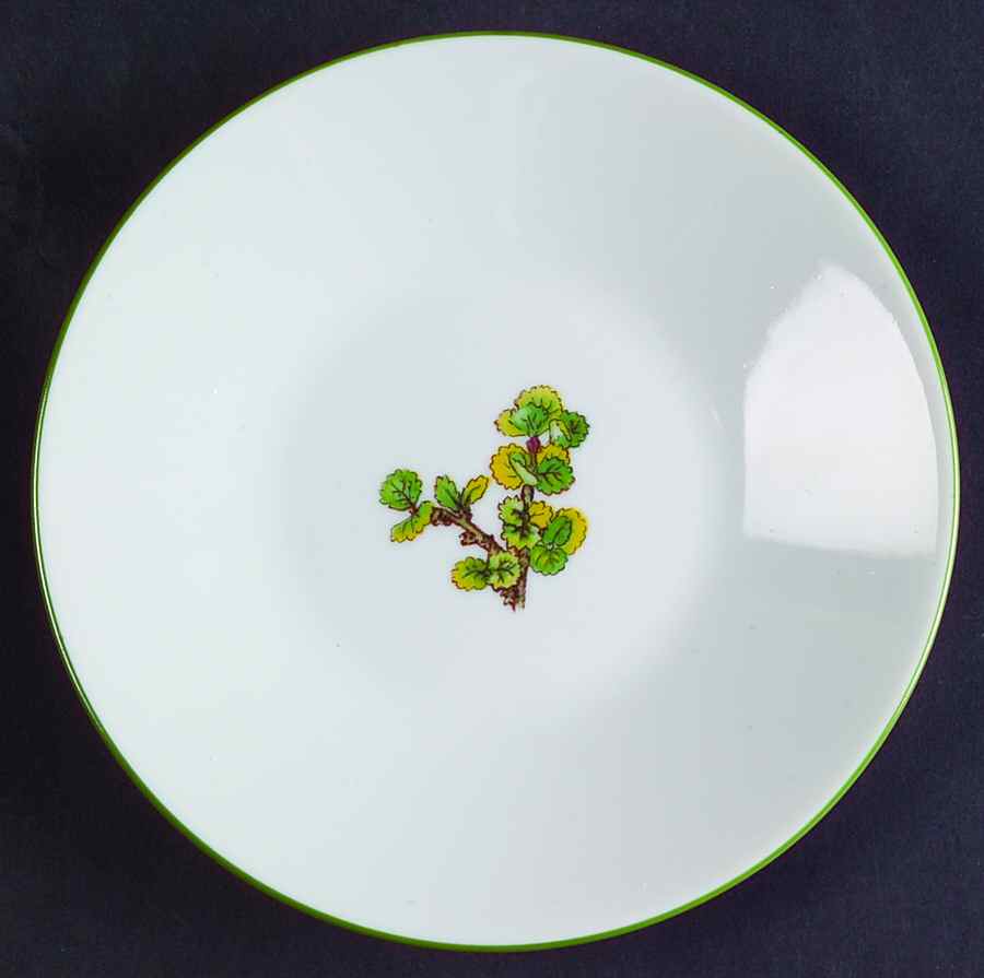 Mountain Flower Series Saucer for Flat Demitasse Cup by Porsgrund-1