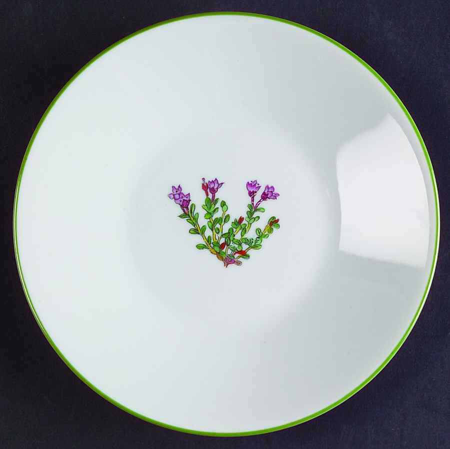 Mountain Flower Series Saucer for Flat Demitasse Cup by Porsgrund-1