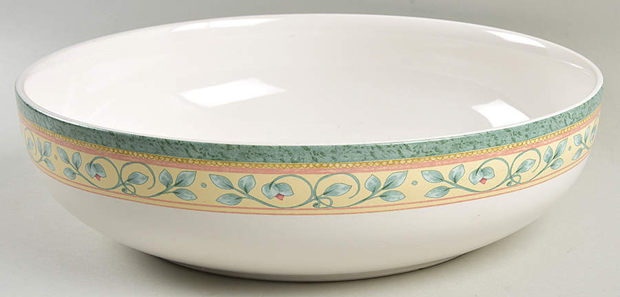 French Quarter (Stoneware) 11" Pasta Serving Bowl by Pfaltzgraff-1
