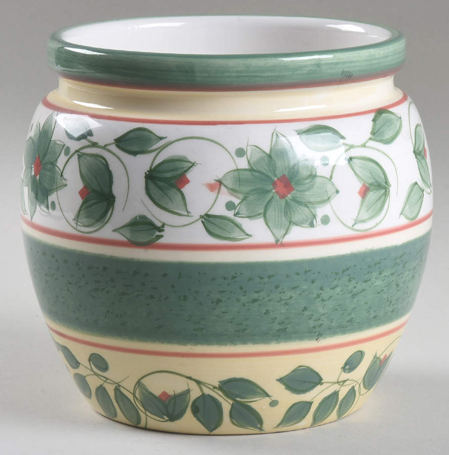 French Quarter (Stoneware) Small Canister No Lid by Pfaltzgraff-1