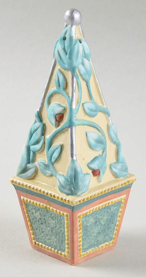 French Quarter (Stoneware) Sculpted Pepper Shaker by Pfaltzgraff-1